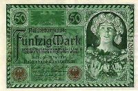 50 Mark 1920 Niedersachsen - Apensen Vorschau