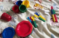 Geschirr für Spielküche aus Plastik 90er Jahre Dortmund - Kirchlinde Vorschau