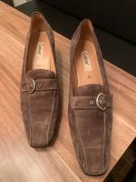 Gabor Damenschuh Wildleder braun 6 1/2 / Gr. 39 Hessen - Hochheim am Main Vorschau