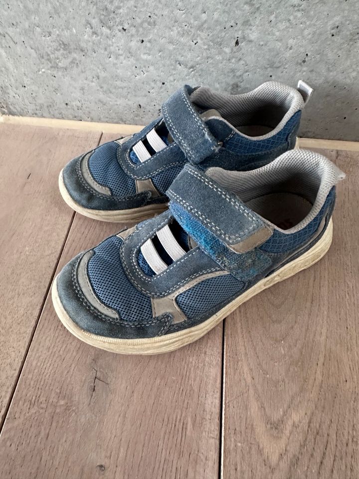 Superfit Halbschuhe blau Leder Gr.32 in Bötzingen