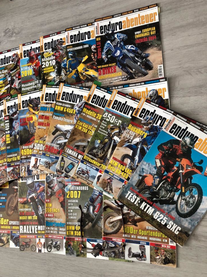 Enduro Abenteuer Motorrad Zeitschriften in Siegburg