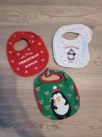 Set 3x Lätzchen Weihnachten baby pinguin Hessen - Marburg Vorschau