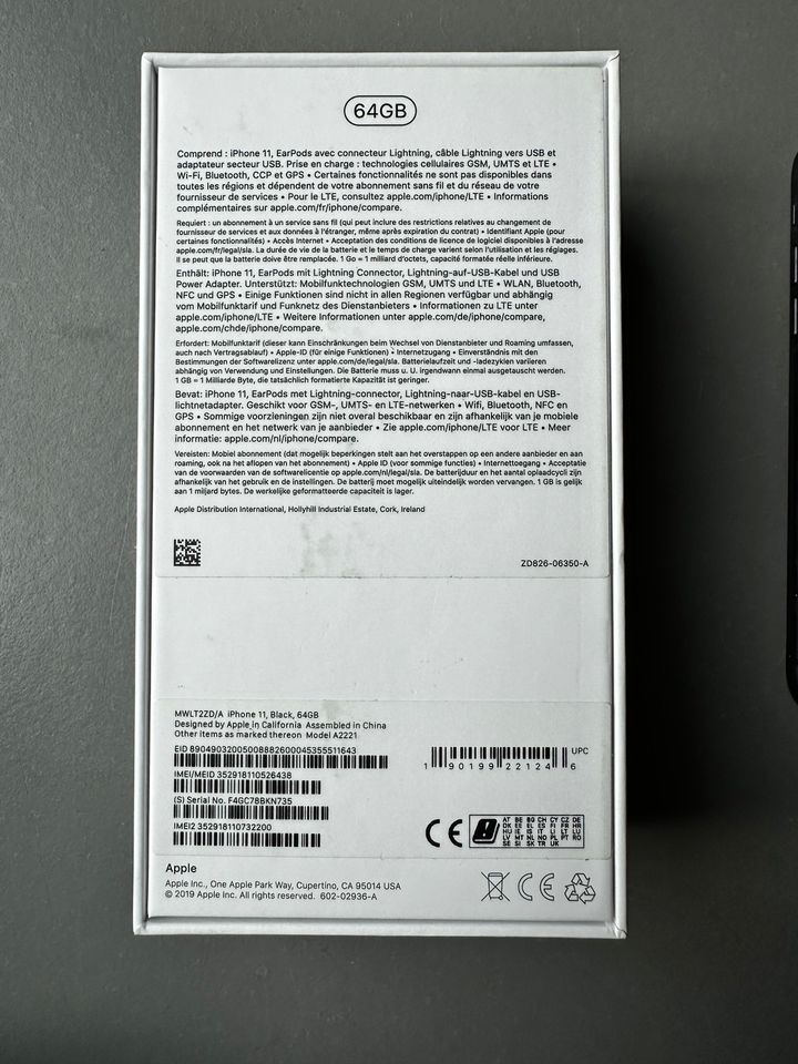 iPhone 11 / 64GB / Black / Schwarz in Düsseldorf