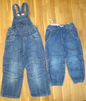 Jeans + Jeanslatzhose - Gr.110 - guter Zustand Baden-Württemberg - Eschenbach Württemberg Vorschau