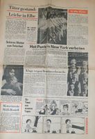 Historische Tageszeitung 08.04.1971 Elbe-Jeetzel-Zeitung Niedersachsen - Hitzacker Vorschau