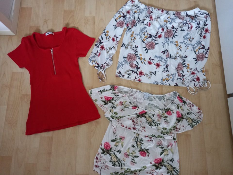 Damen Tshirt Shirt Mädchen M S Sommer Blumen Carmen rot in Sachsen -  Callenberg b Hohenstein-Ernstthal | eBay Kleinanzeigen ist jetzt  Kleinanzeigen