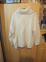 schöner dicker Pullover in creme gr 52/54 Thüringen - Gera Vorschau