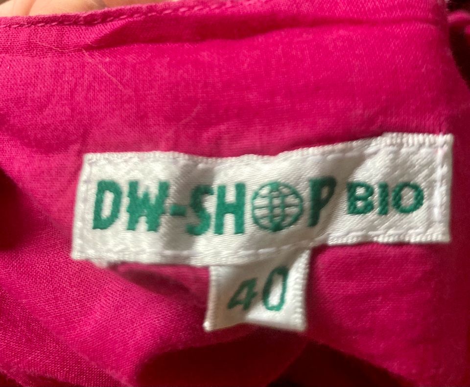 DW-Shop Bio Sommerkleid 40 ; leuchtendes Pink in Köln