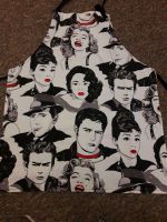 Schürze/Handmade/Neu/Stars/schwarz/Weiß/James Dean/Elvis Niedersachsen - Bülkau Vorschau