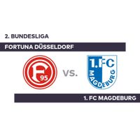 Karte Fortuna Düsseldorf - 1. FC Magdeburg Düsseldorf - Wersten Vorschau