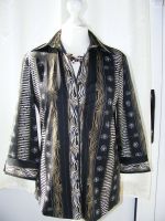 Damen Bluse schwarz mit Blumenmuster&Zebraprint Gr.40 C&A Sachsen - Ostrau Vorschau