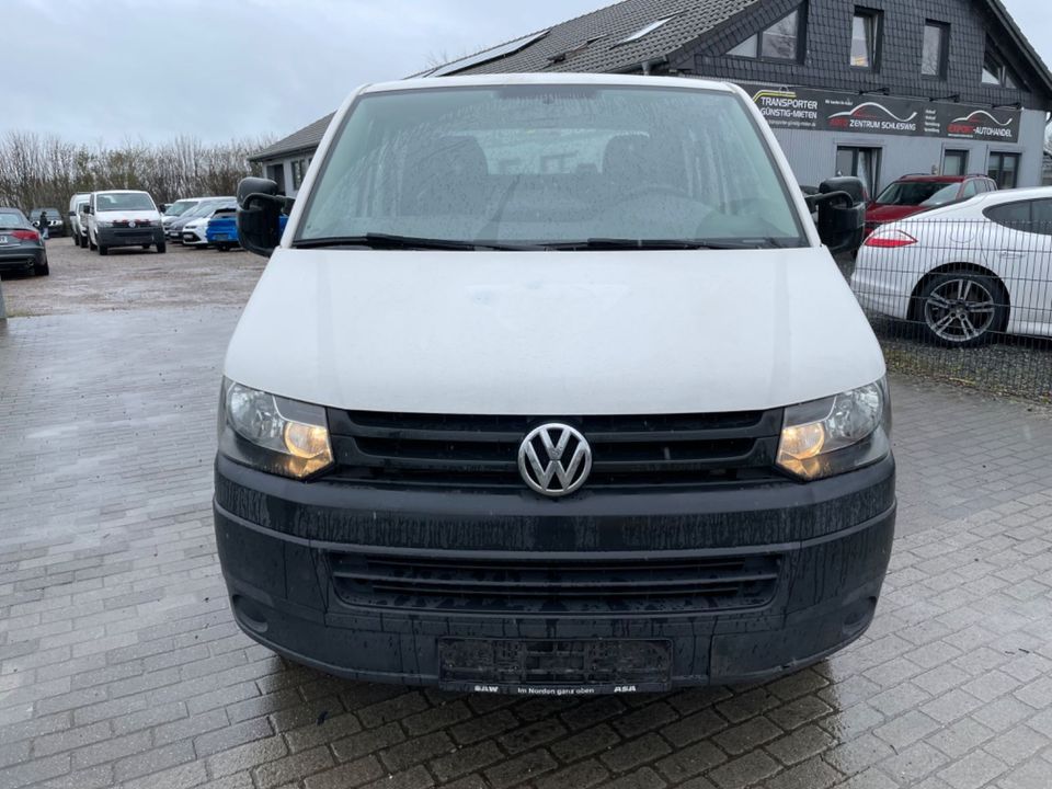 Volkswagen T5 Pritsche 2.0 TDI Doppelkabine 1.Hand Klima in Schleswig