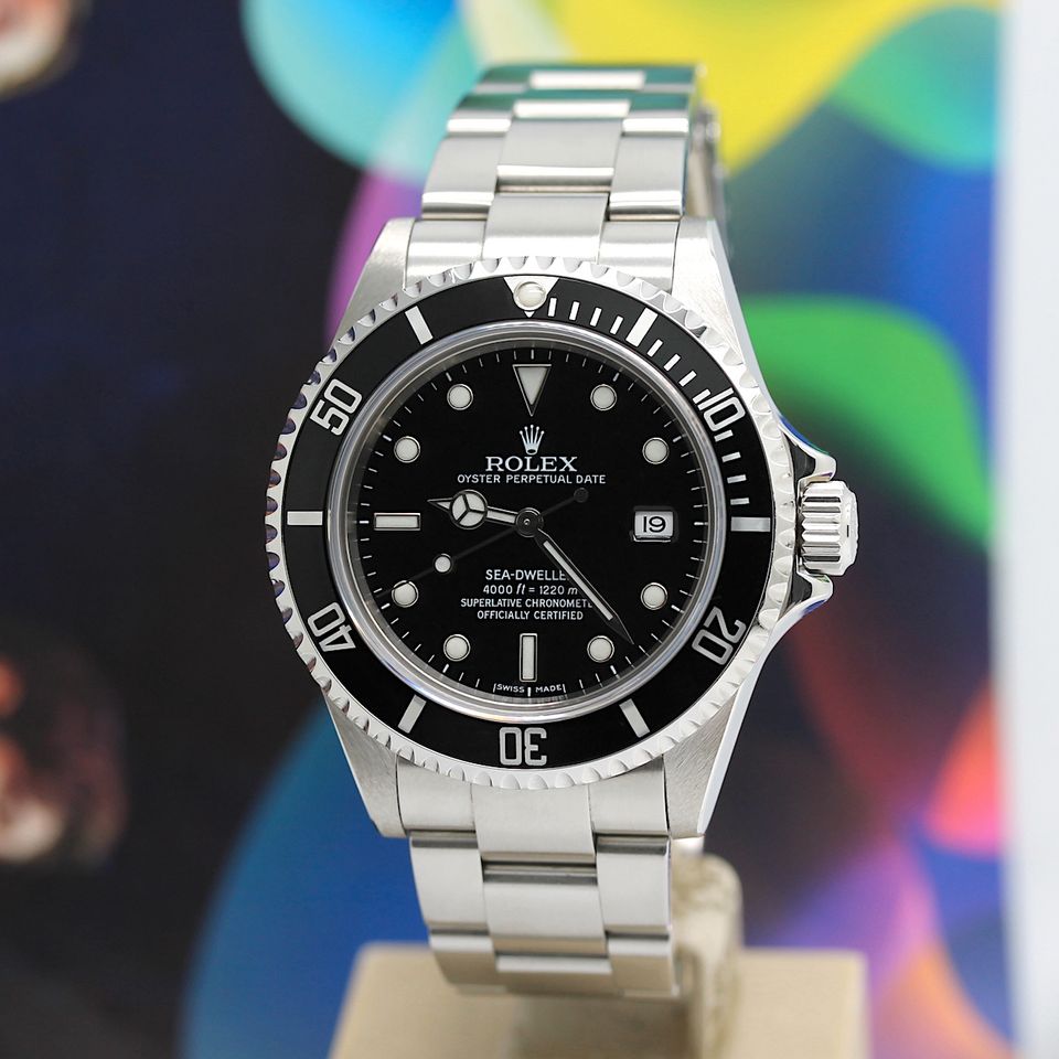 Rolex Sea Dweller Stahl Ref: 16600T mit Rolex Box von 2007 in Hamburg