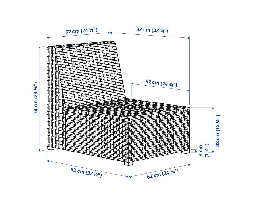 IKEA Sollerön Gartenmöbel / Sofa in Potsdam