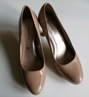 Tamaris Pumps Gr. 41 Nude Beige Lack Hochzeit Braut Schuhe Baden-Württemberg - Freiburg im Breisgau Vorschau