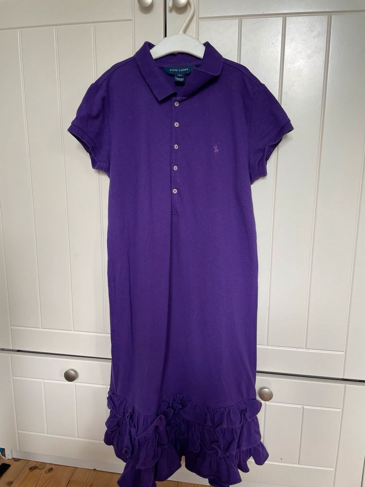 Ralph Lauren Kleid Gr. XL 164 neu lila in Kleinmachnow