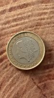 1 Euro Münze Beatrix Königin der Niederlande 1999 Fehlprägung Nordrhein-Westfalen - Marienheide Vorschau