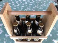 Männer Handtasche Bierträger Holz 6 Flaschen Geschenk MOY Bier Bayern - Tiefenbach Vorschau