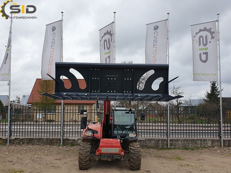 Grüngutgabel Hardox Silagegabel Grasgabel Klappbar 5,5m inkl. Mwst SID in Xanten