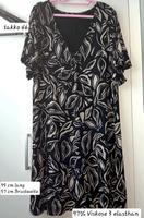 ✅️ luftig Lockeres sommerkleid 46 schwarz beige viskose kleid Hessen - Rüsselsheim Vorschau