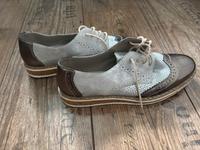 Rieker Antistress Halbschuh Schnürschuh silber braun Kr. München - Feldkirchen Vorschau