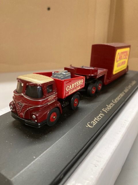 LKW Model, Carters Foden Generator and Low Loader, 1:76 in Itterbeck