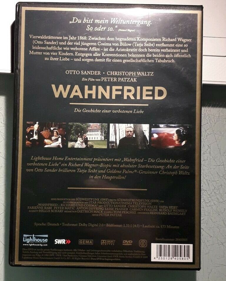 Wahnfried DVD mit Christoph Waltz neuwertig in Laboe