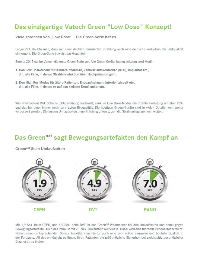 Röntgengerät PaX-i3D Green in Lindau