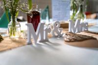 Aufsteller Mr und Mrs Hochzeit Deko Bayern - Kötz Vorschau