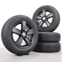 Ganzjahresräder 15 Zoll Volkswagen Polo 6 2G AW Original Felgen 2G0071495 KBA50416 Ganzjahresreifen 185/65R15 92T XL (Extra Load) Hankook Kinergy 4s 2 "Corvara" schwarz matt Schwarz matt 5,5x15ET40 Thüringen - Gefell Vorschau