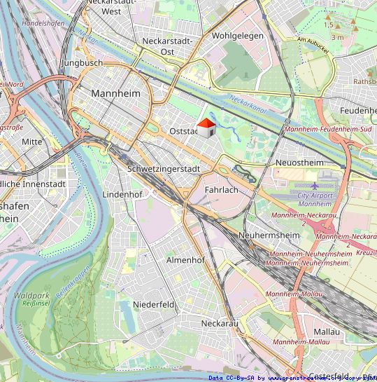 Bürofläche in Bestlage am Oberen Luisenpark in Mannheim