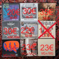 Metal und Rock Schallplatten zu verkaufen Hessen - Wohratal Vorschau