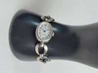 Uhr Eusi Damenuhr Handaufzug sehr schönes Ziffernblatt silberfarb Nordrhein-Westfalen - Wülfrath Vorschau
