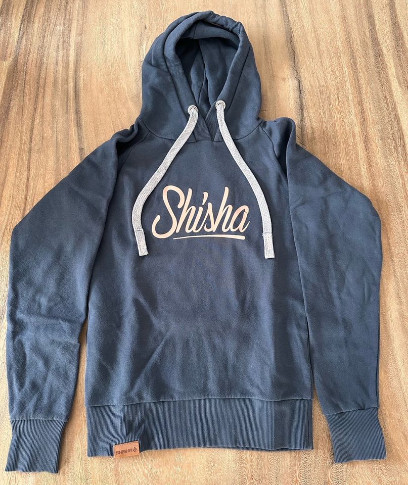 Shisha Hoodie Kapuzenpullover Größe XS in blau - Surferstyle Kiel in Preetz