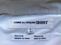 Hemd Comme des Garcons weiß Gr. L Kragenweite 40 tadellos Bayern - Thannhausen Vorschau