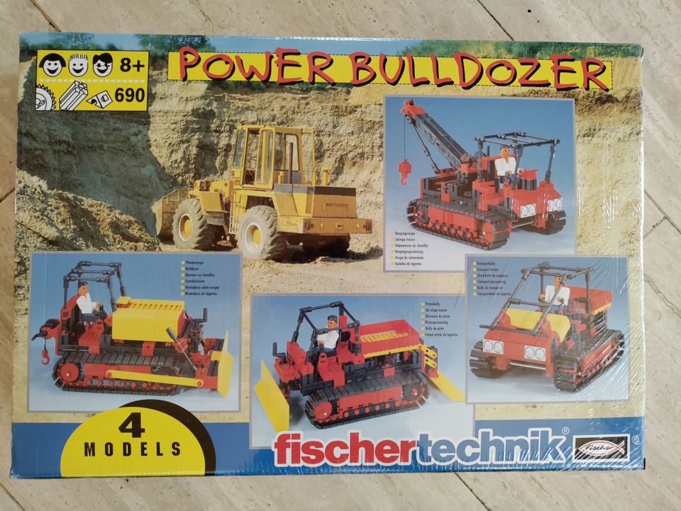 Fischer Technik 16552 Power Bulldozer NEU & OVP in Lichtenstein