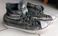 CONVERSE Sequine schwarz/grau Gr. 37,5 Nordrhein-Westfalen - Lindlar Vorschau