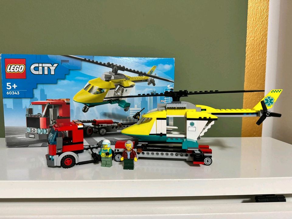 Lego City Hubschrauber - Transporter 60343 in Frankfurt am Main