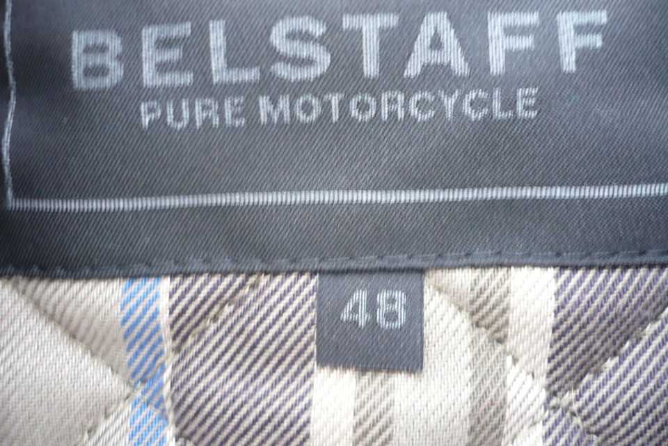 BELSTAFF Lederjacke D Gr.44, H Gr.48, schwarz, NP1049 € wie neu in Homburg