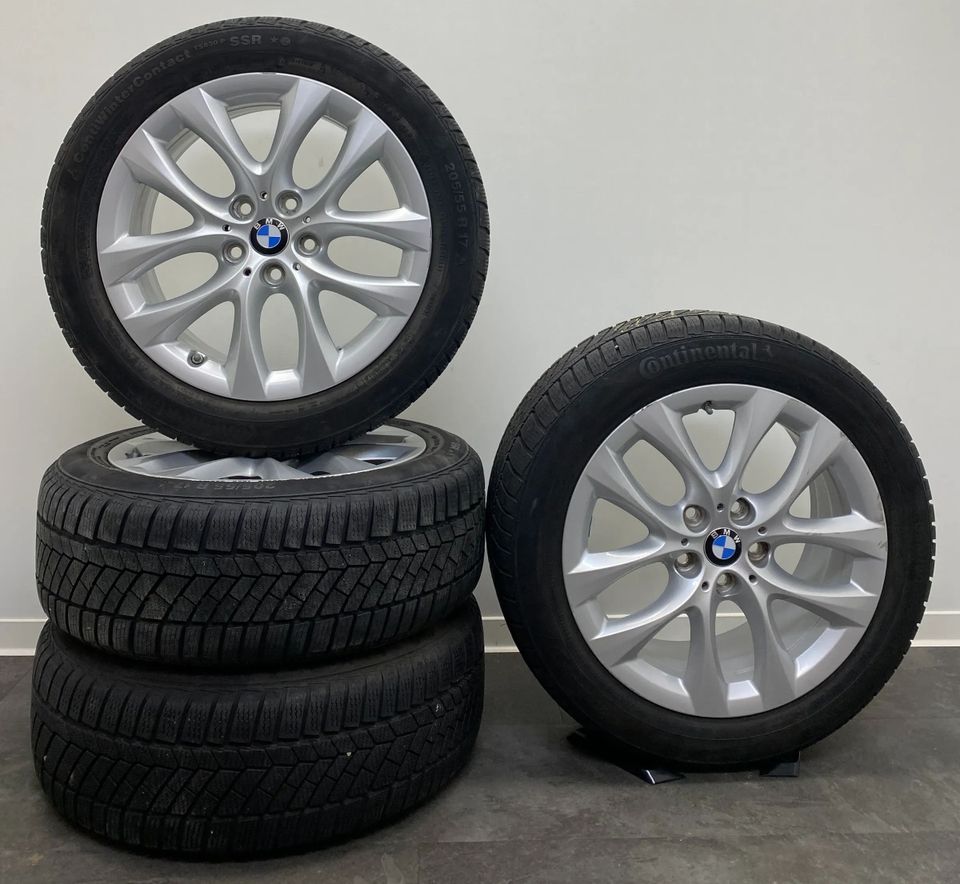 Original BMW 2er F45 GT F46 17Zoll Felgen Winterreifen 205 55R17 in Rheinfelden (Baden)