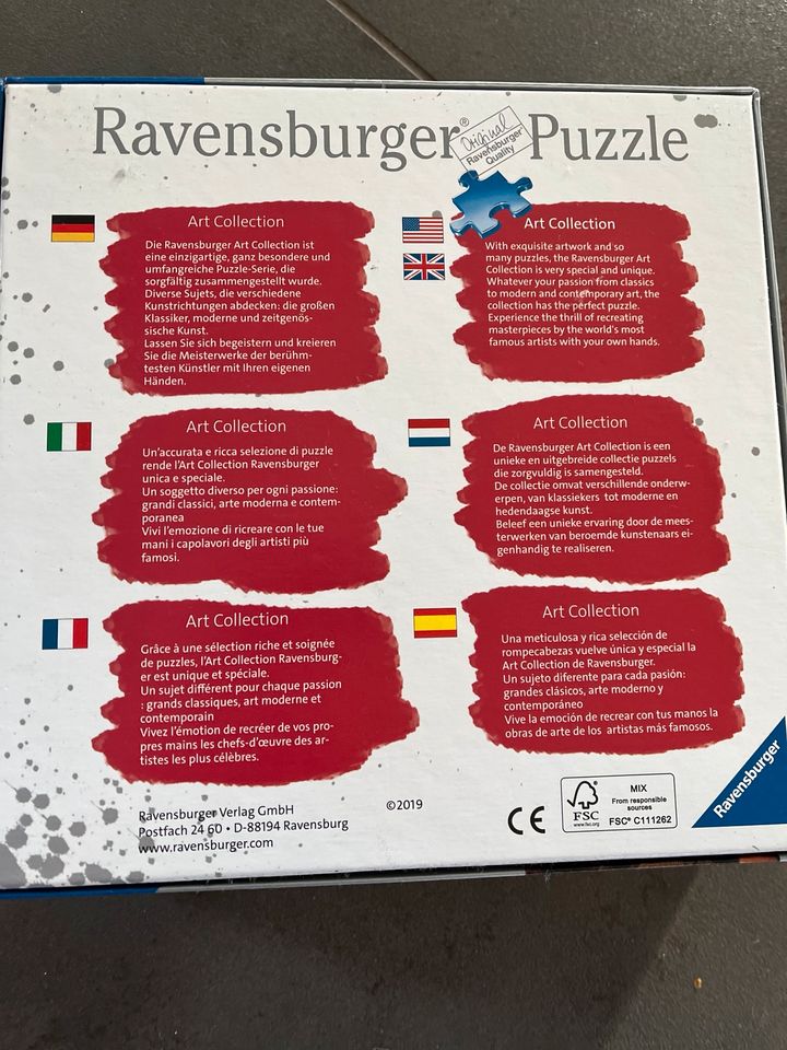 Ravensburger Puzzle in Lunestedt