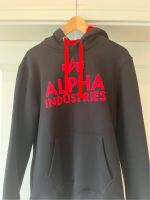 Alpha Industries Foam Print Hoody schwarz / Gr. L Niedersachsen - Vechta Vorschau