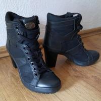 ❤️ REPLAY STIEFELETTEN 38 Ledermix schwarz Bayern - Ochsenfurt Vorschau