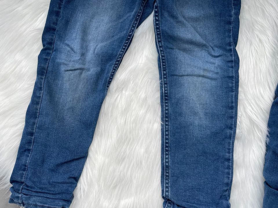 ❤️ Thermo Jeans Set | gefüttert | H&M | blau in Rodgau