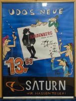 Udo Lindenberg Saturn Plakat mit Widmung Bayern - Eichenau Vorschau