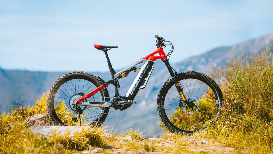 DUCATI ÖHLINS SHIMANO EP8 THOK E-BIKE E-MTB TK-01 RR EMTB in Erbach