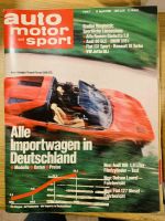 Auto Motor Sport 07 8. April 1981 08.04.81 Geburtstagsgeschenk? Baden-Württemberg - Wertheim Vorschau