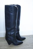 Isabel Marant Stiefel High Boots West Story Gr.38 Leder schwarz Düsseldorf - Bilk Vorschau