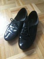 Zara Lackschuhe Schuhe 40 schwarz Schnürer Bayern - Geldersheim Vorschau