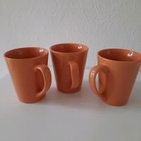 3 Kaffee Becher / Tassen / terrakotta / Kaffee Nordrhein-Westfalen - Alpen Vorschau